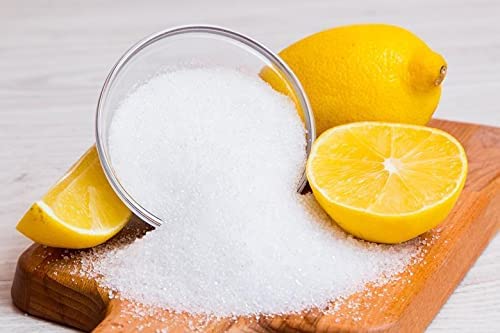 Nature Vit Natural Citric Acid Crystals| Food-Grade | Multipurpose Use for Cooking, Cleaning & Preserving | 100% Pure & Natural