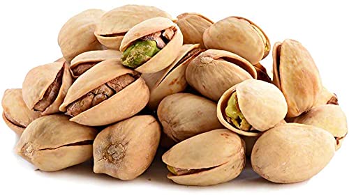 NatureVit Roasted & Salted Pistachios – Crunchy, Low-Calorie Snack