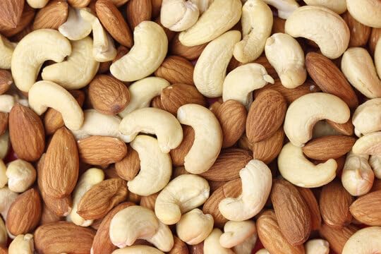 NatureVit Almond & Cashew Nuts Combo | Premium Roasted Almonds & Cashews | Healthy Dry Fruits