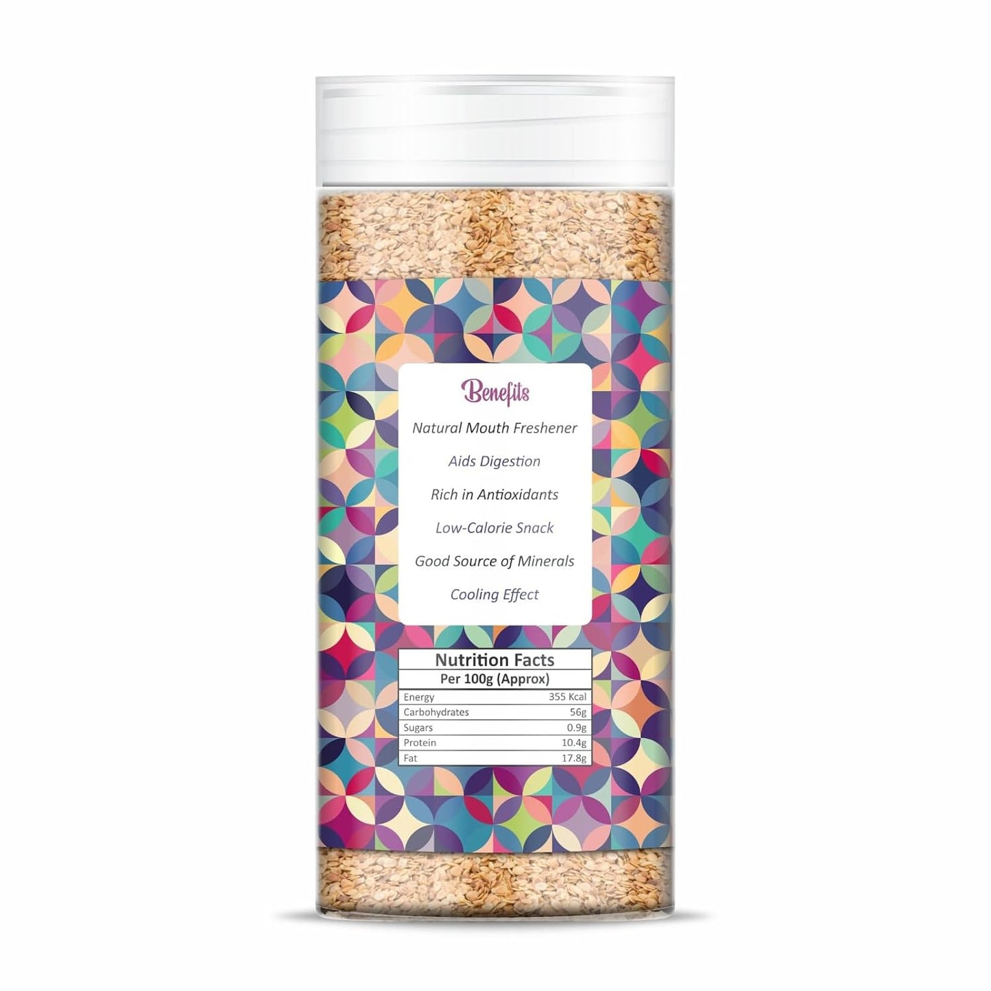 NatureVit Roasted Dhana Dal Mukhwas – Premium Split Coriander Seeds Mouth Freshener
