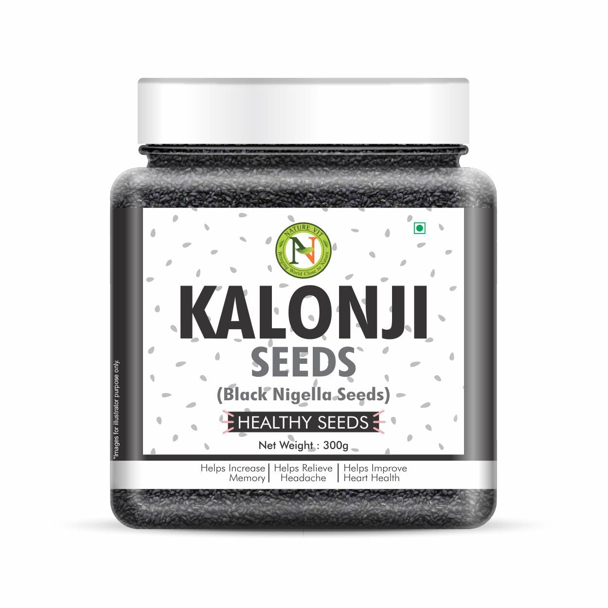 NatureVit Nigella Seeds (Kalonji)