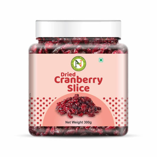 NatureVit Dried Cranberry Slice | Dried Cranberries | Gently Sweetened
