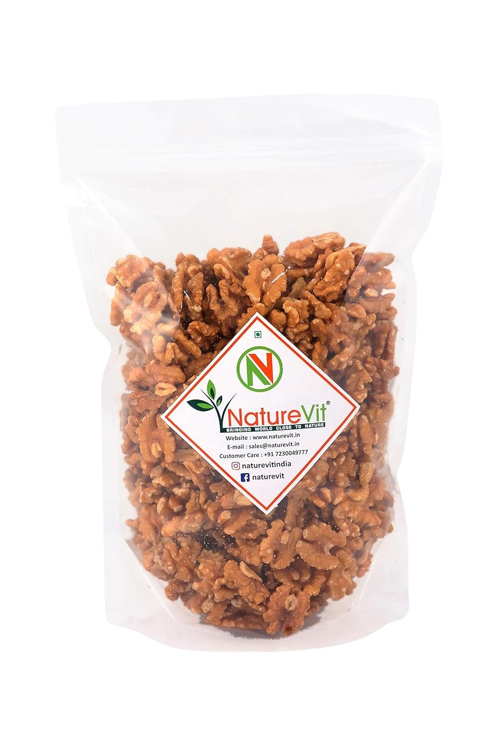 NatureVit Walnut Kernels – Premium Chilean Akhrot Giri, 100% Natural & Preservative-Free