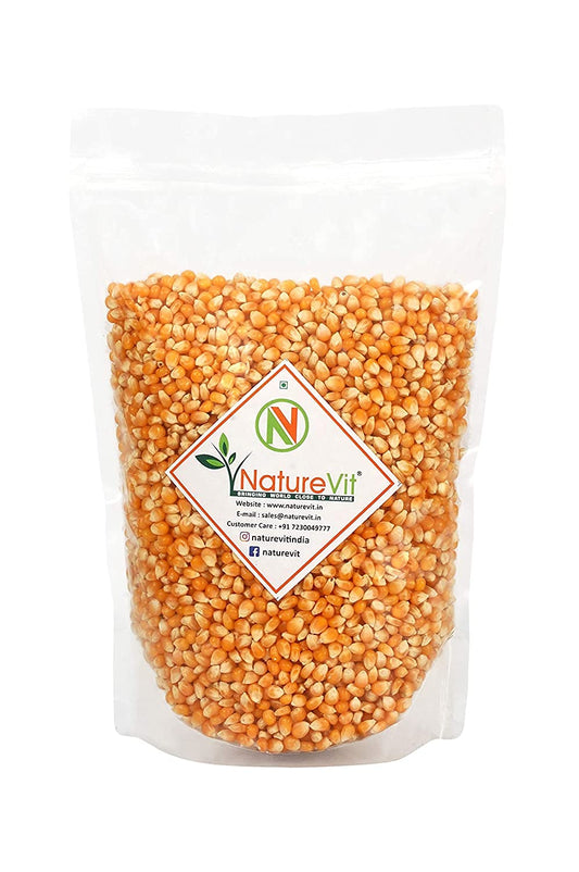 NatureVit Mushroom Popcorn Kernels – Premium Makka Seeds for Gourmet Popcorn