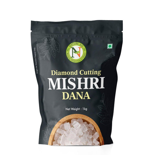 NatureVit Mishri Dana – Diamond Cut Sugar Crystals