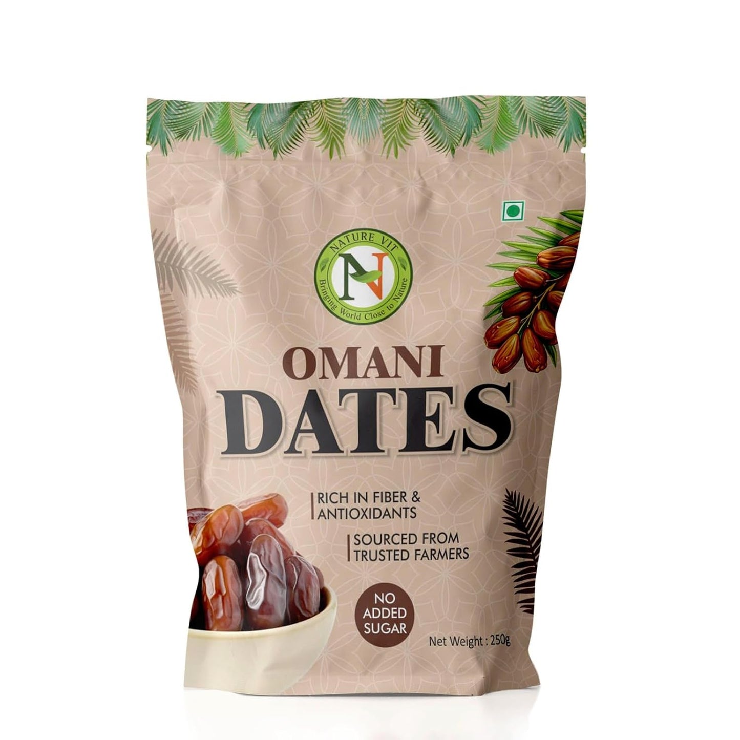 NatureVit Omani Dates ā Premium Fard Khajoor, Natural & Nutritious Snack