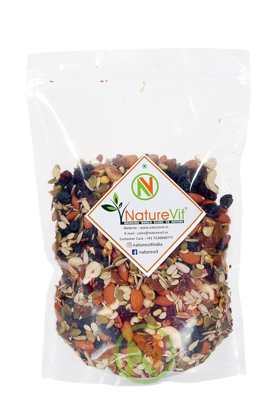 NatureVit Healthy Mix – Premium Dry Fruits, Nuts & Seeds Blend