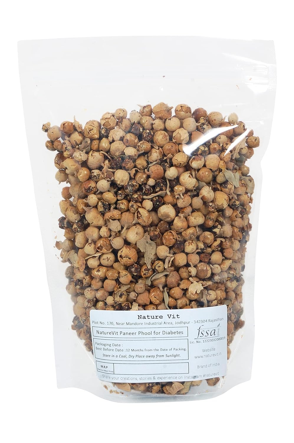 NatureVit Paneer Phool– Natural Withania Coagulans for Wellness