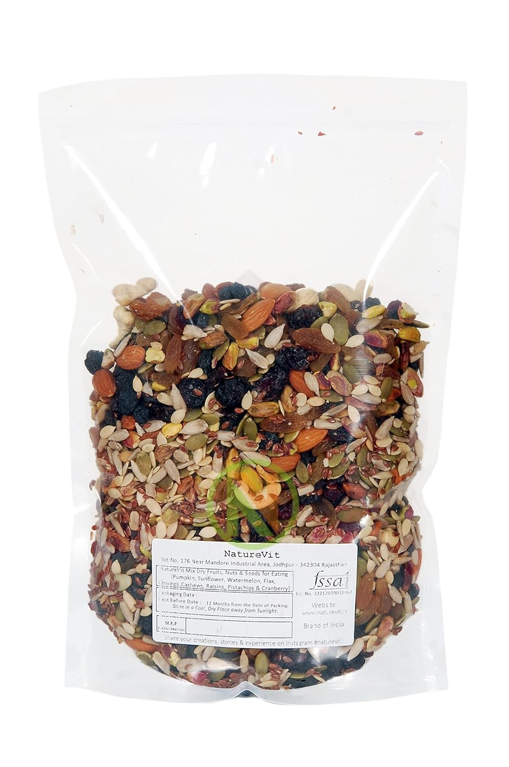 NatureVit Healthy Mix – Premium Dry Fruits, Nuts & Seeds Blend