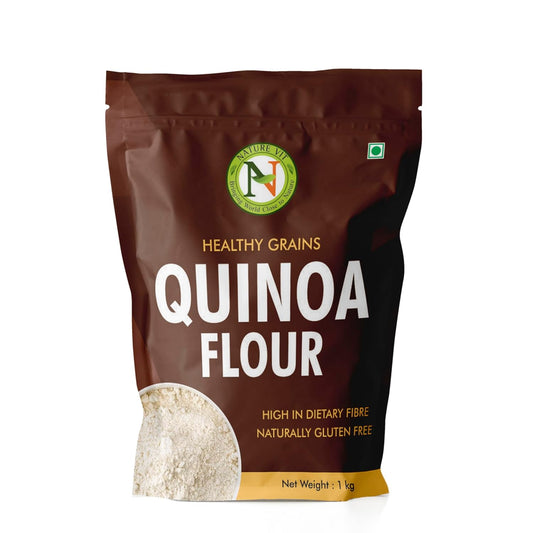 NatureVit Quinoa Flour | Gluten-Free Chakki Atta | High in Protein, Fiber & Micronutrients | Superfood for Gut Health
