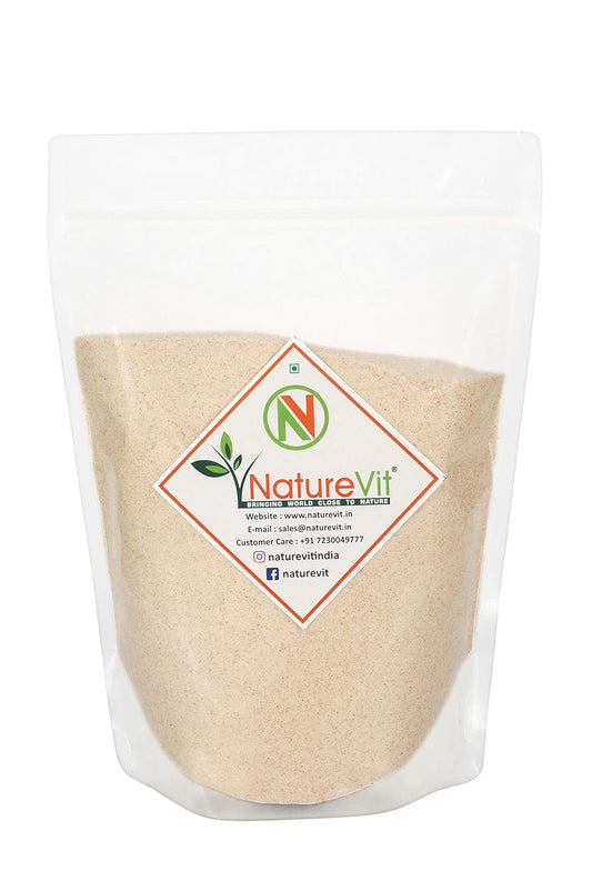 NatureVit Psyllium Husk Powder – Natural Fiber for Keto & Gluten-Free Baking
