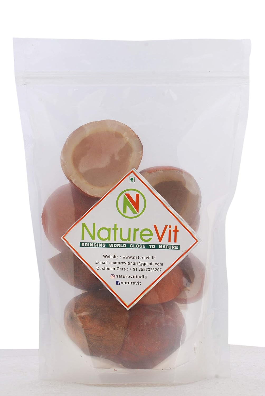 NatureVit Dry Coconut Halves ā Premium Dried Copra for Cooking & Snacking