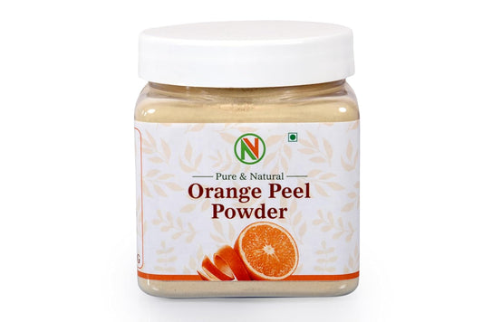 NatureVit Orange Peel Powder | 100% Pure & Natural | Rich in Vitamin C & Antioxidants | Skin Brightening Face