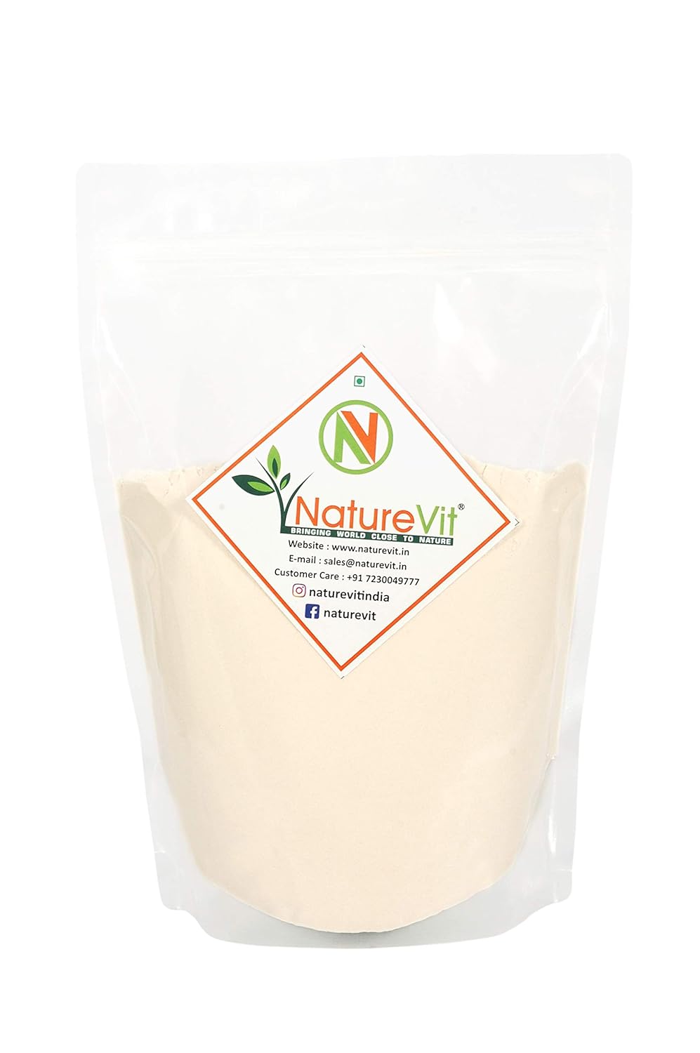 NatureVit Xanthan Gum Powder | Food-Grade Stabilizer & Thickener | Ideal for Gluten-Free Baking, Sauces & Dressings