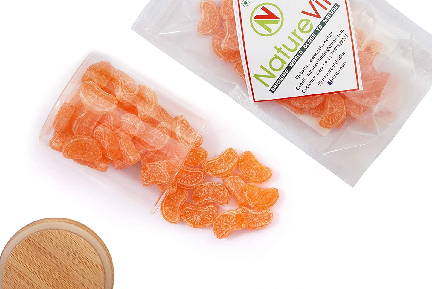 NatureVit Orange Candy – Khatti Mithi Narangi Goli | Nostalgic Sweet & Tangy Treat