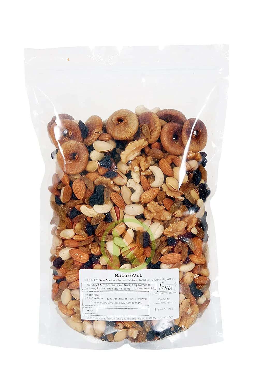 NatureVit Mix Dry Fruits & Nuts – Premium Healthy Snack Blend