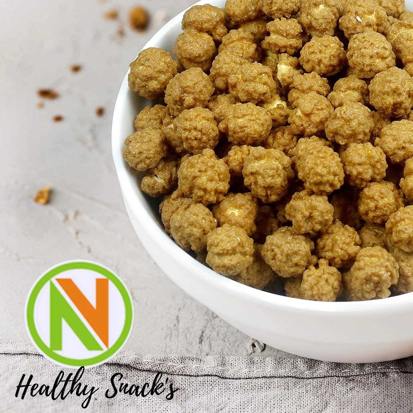 NatureVit Gud Chana Snacks โ Natural Jaggery Coated Roasted Chickpeas | Healthy, No Added Sugar