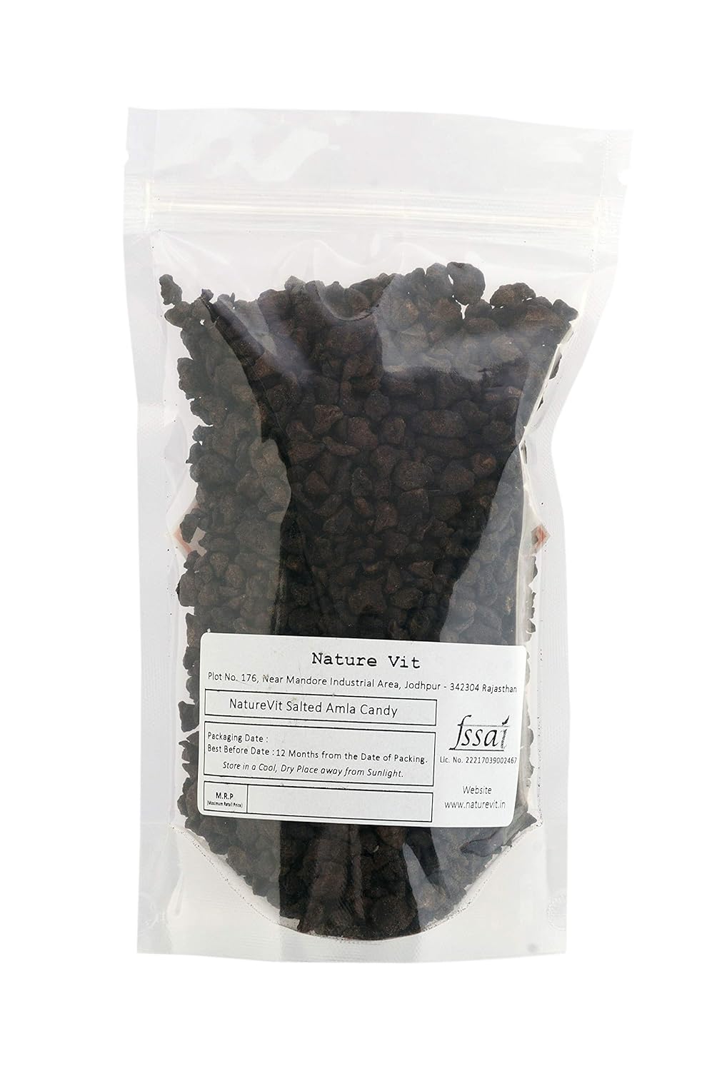 NatureVit Dried Amla – Lightly Salted, Vitamin C-Rich Snack