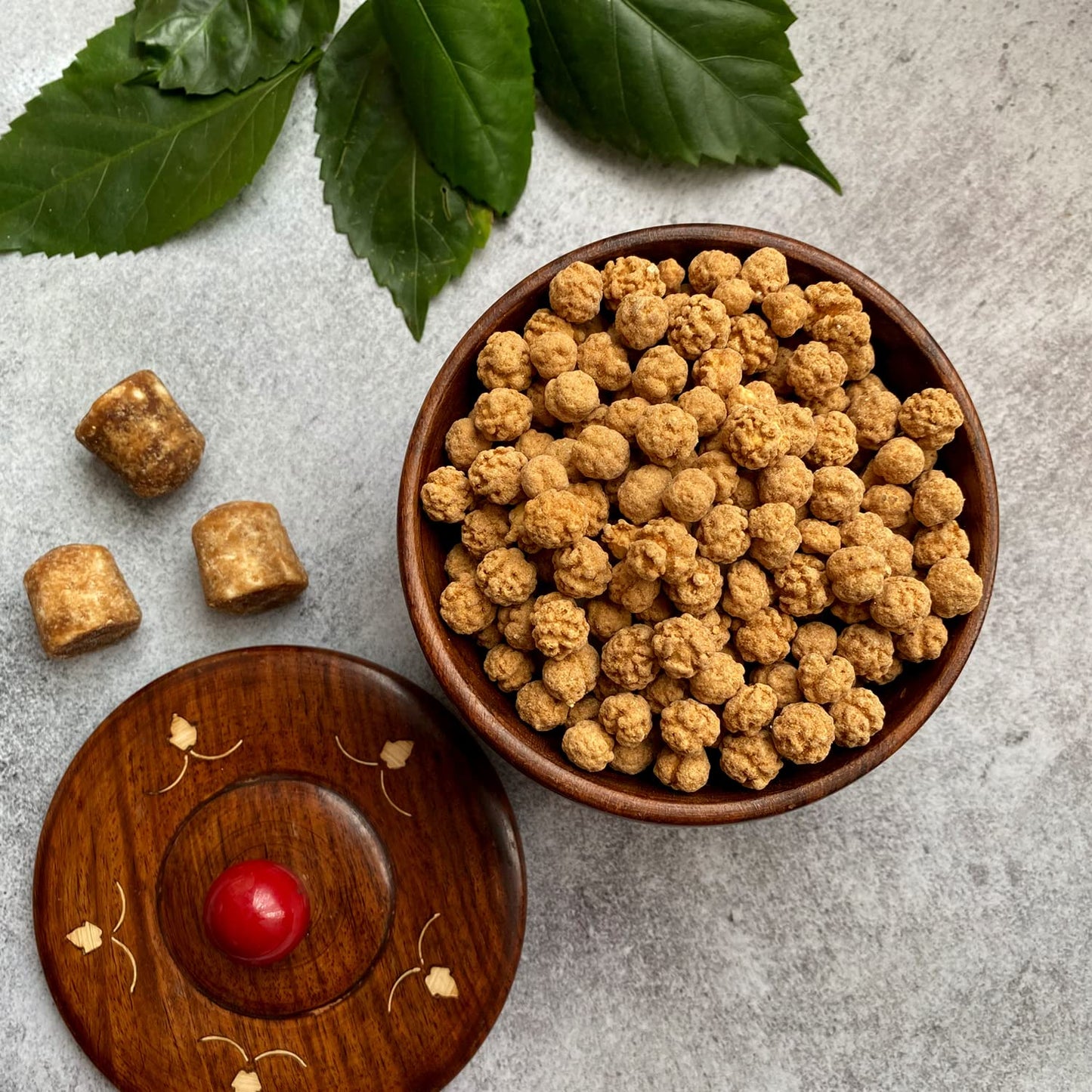 NatureVit Gud Chana Snacks โ Natural Jaggery Coated Roasted Chickpeas | Healthy, No Added Sugar