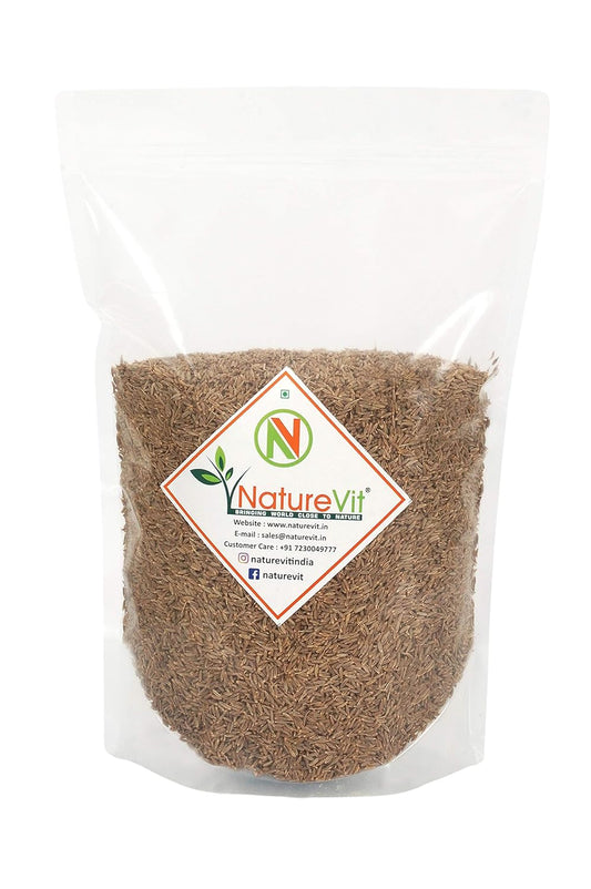 NatureVit Cumin Seeds – Bold Jeera from Rajasthan | 100% Vegan