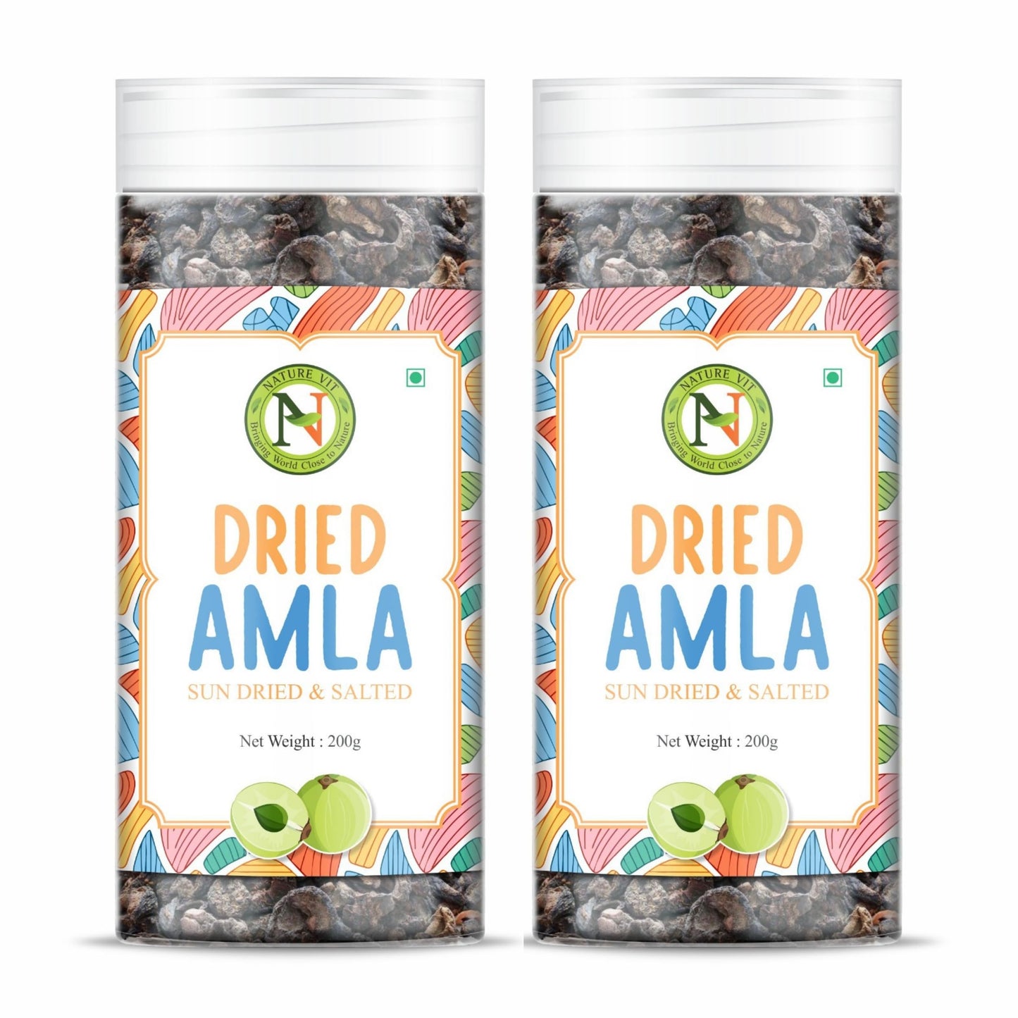 NatureVit Dried Amla – Lightly Salted, Vitamin C-Rich Snack