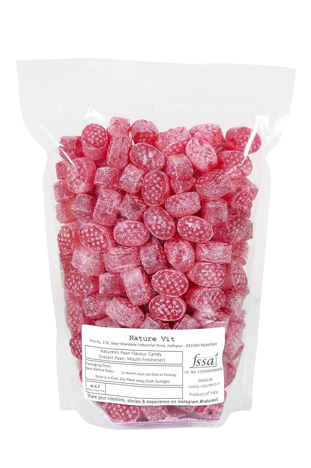 NatureVit Paan Flavour Candy – Instant Paan Mouth Freshener