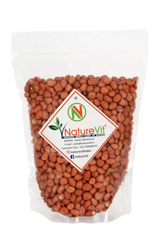 NatureVit Raw Peanuts – Moongfali | Unroasted & Natural
