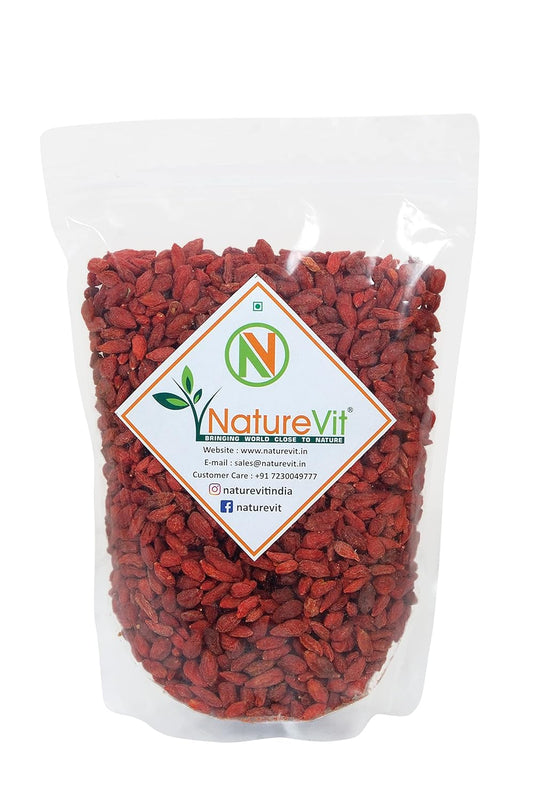 NatureVit Goji Berry – Premium Antioxidant-Rich Dried Berries for Healthy Snacking