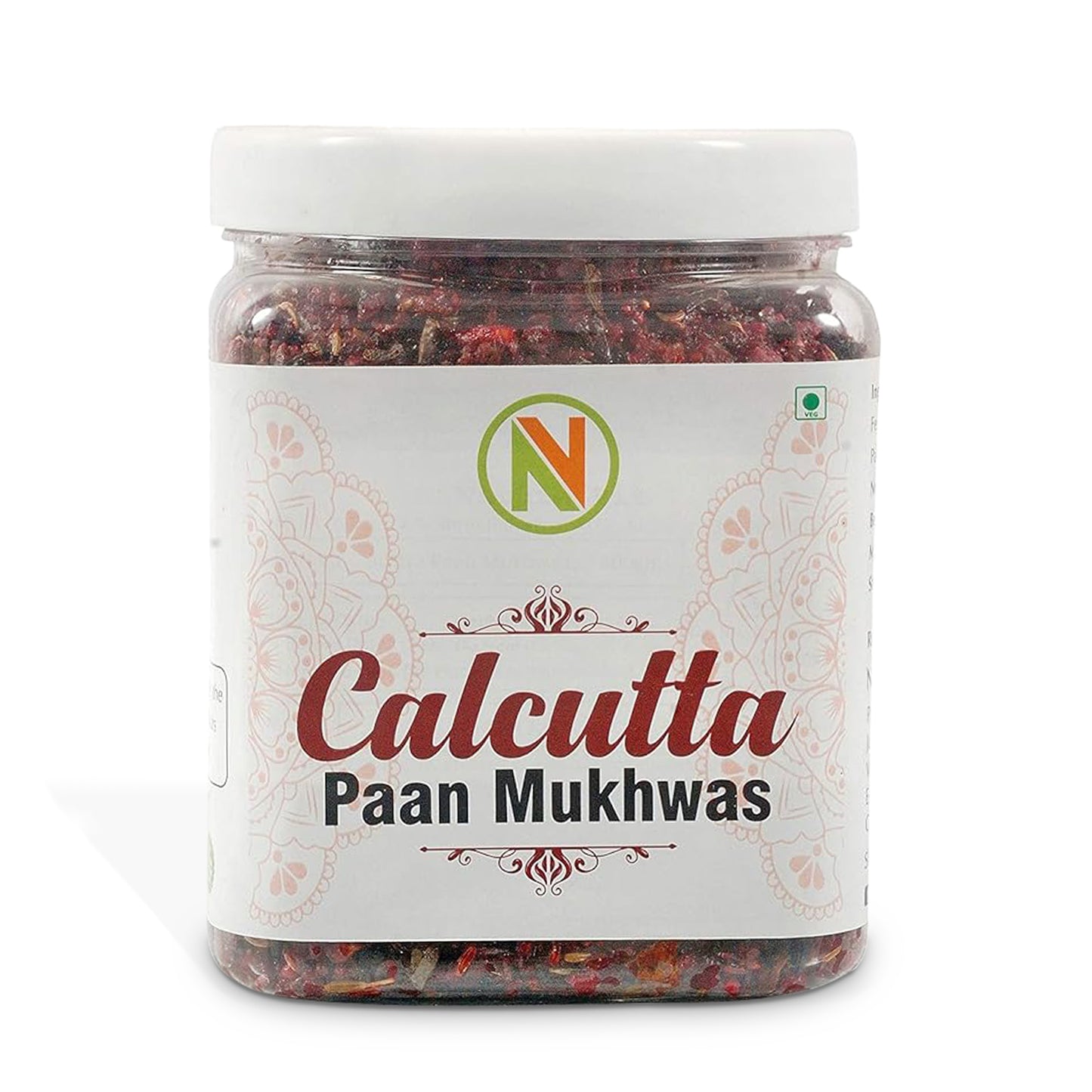 NatureVit Calcutta Meetha Paan Mukhwaas – A sweet, natural mouth freshener made with gulkand, fennel, and betel leaves. Hygienically packed for freshness