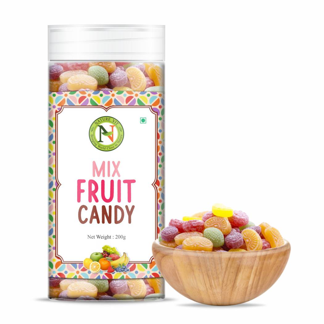 NatureVit Mix Fruit Candy โ Khati Mithi Goli Mouth Freshener