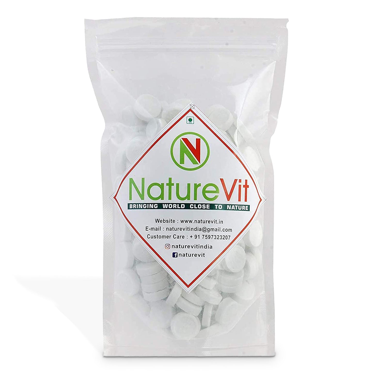 NatureVit Mint Candy – Medium Mint Goli | Refreshing Mouth Freshener