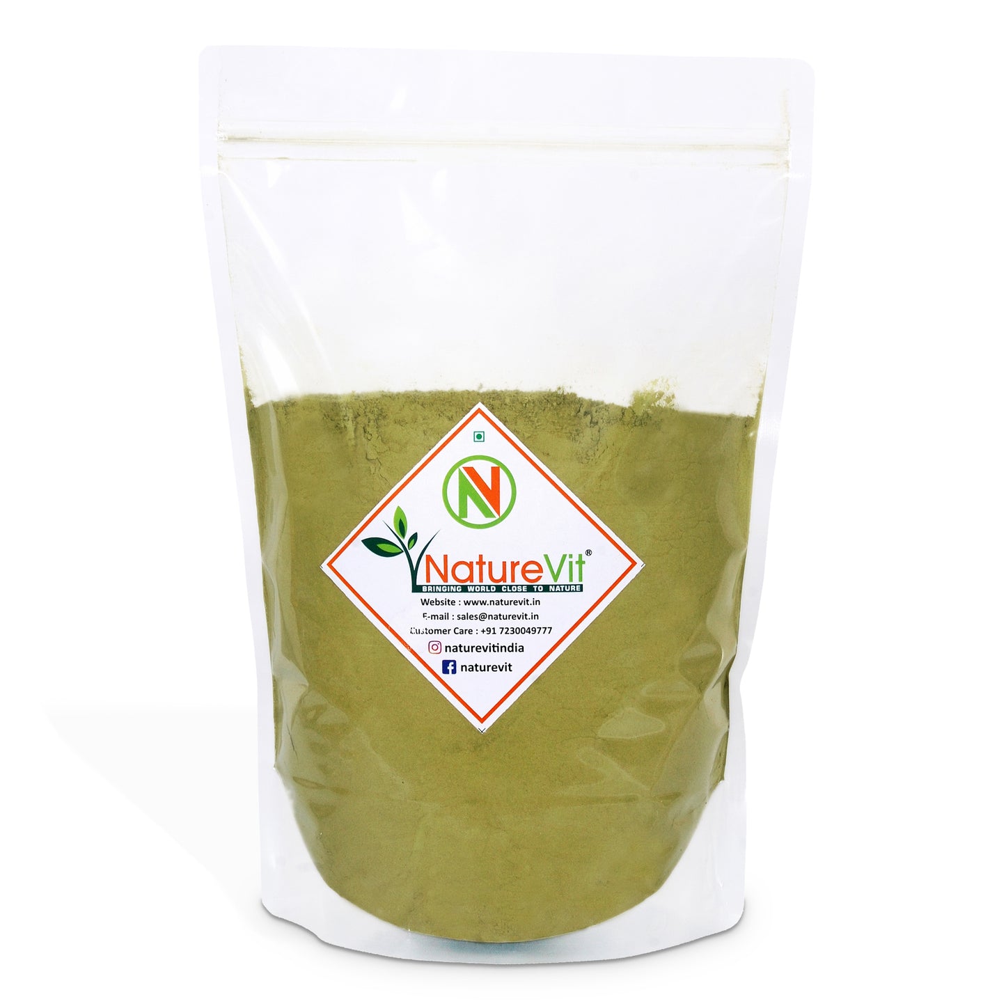 NatureVit Moringa Powder | Ayurvedic Herbal Supplement for Energy & Immunity