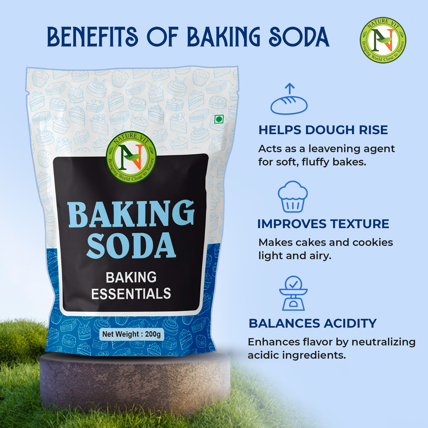 NatureVit Baking Soda