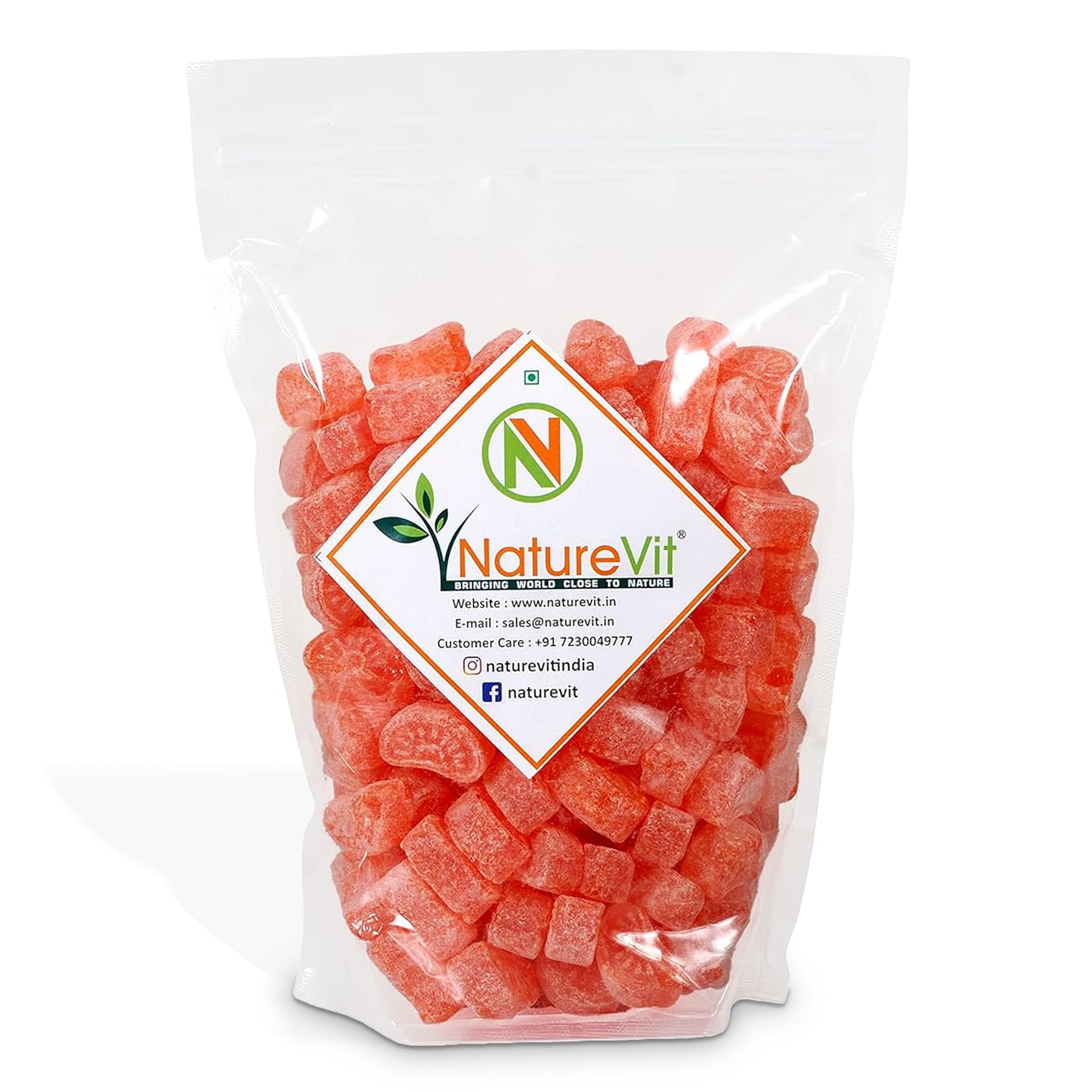 NatureVit Orange Candy – Khatti Mithi Narangi Goli | Nostalgic Sweet & Tangy Treat