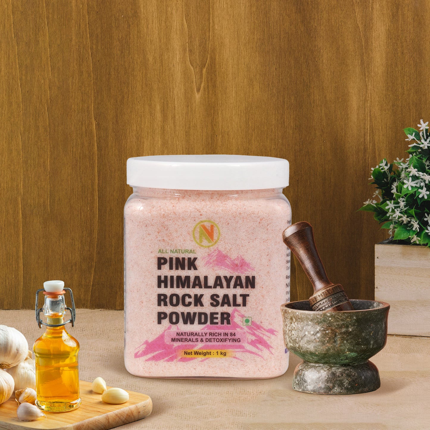 NatureVit Himalayan Pink Rock Salt Powder