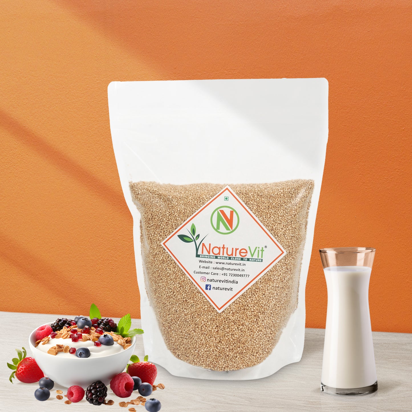 NatureVit Quinoa Seeds – Gluten-Free Superfood for Healthy Living