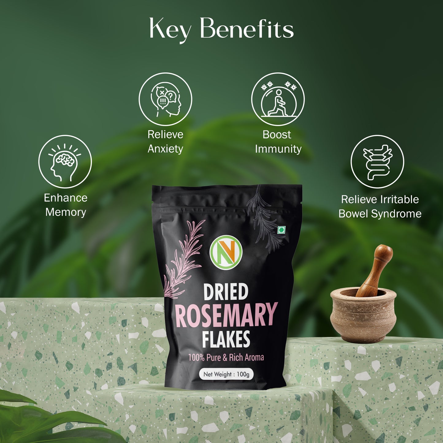 Naturevit Dried Rosemary Leaves