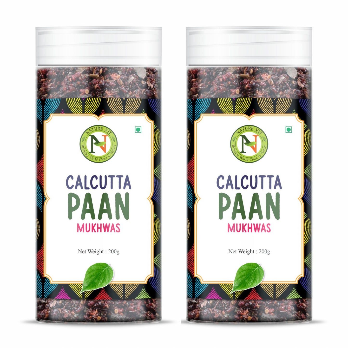NatureVit Calcutta Meetha Paan Mukhwaas – A sweet, natural mouth freshener made with gulkand, fennel, and betel leaves. Hygienically packed for freshness