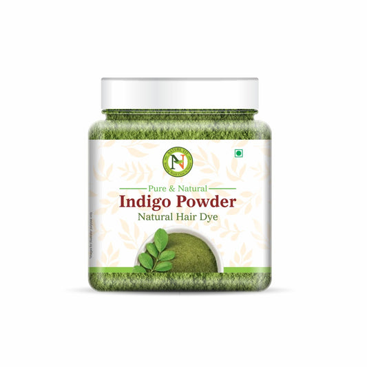 NatureVit Indigo Powder – Natural Hair Dye for Healthy, Lustrous Hair