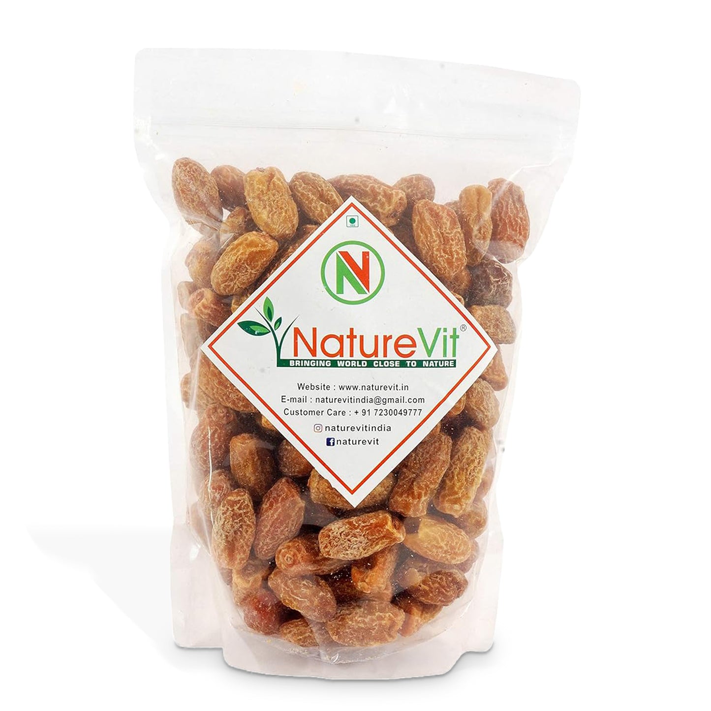 NatureVit Yellow Dry Dates – Premium Sukha Khajoor | Healthy Snack