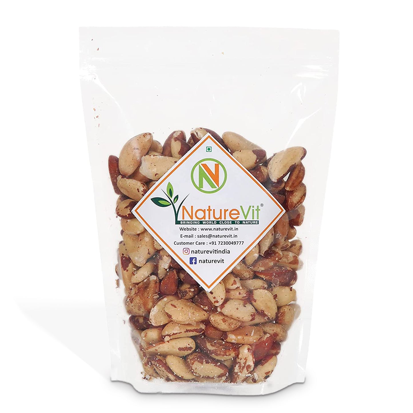 NatureVit Brazil Nuts | Premium Grade A | Rich in Selenium