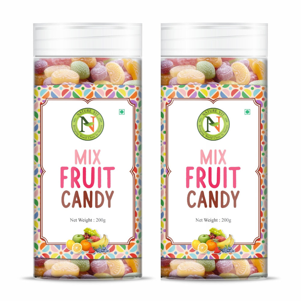 NatureVit Mix Fruit Candy โ Khati Mithi Goli Mouth Freshener