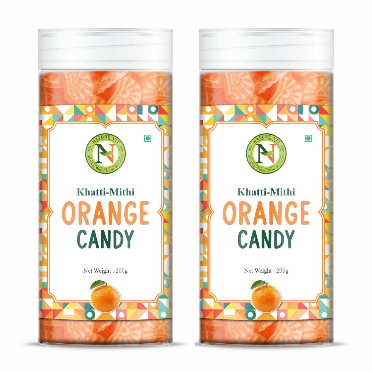 NatureVit Orange Candy – Khatti Mithi Narangi Goli | Nostalgic Sweet & Tangy Treat