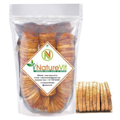 NatureVit Afghani Anjeer [Medium Size] | Dried Figs | Afghanistan Anjir Dry Fruit