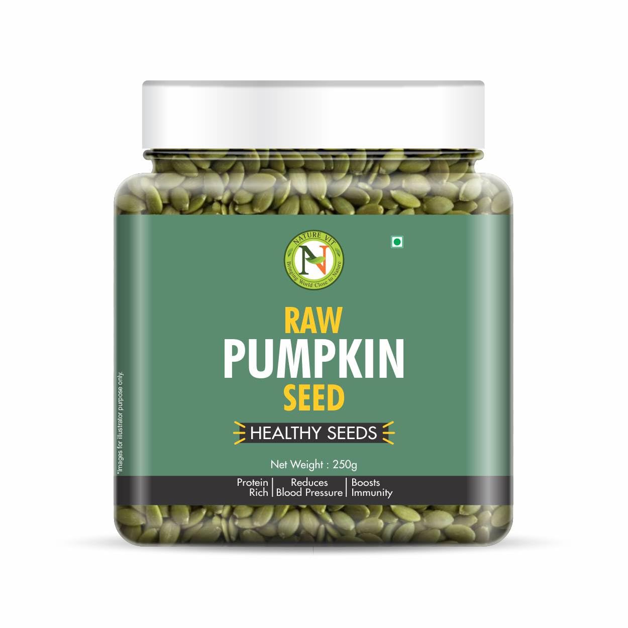 NatureVit Raw Healthy Seeds for Eating Combo, 1 Kg