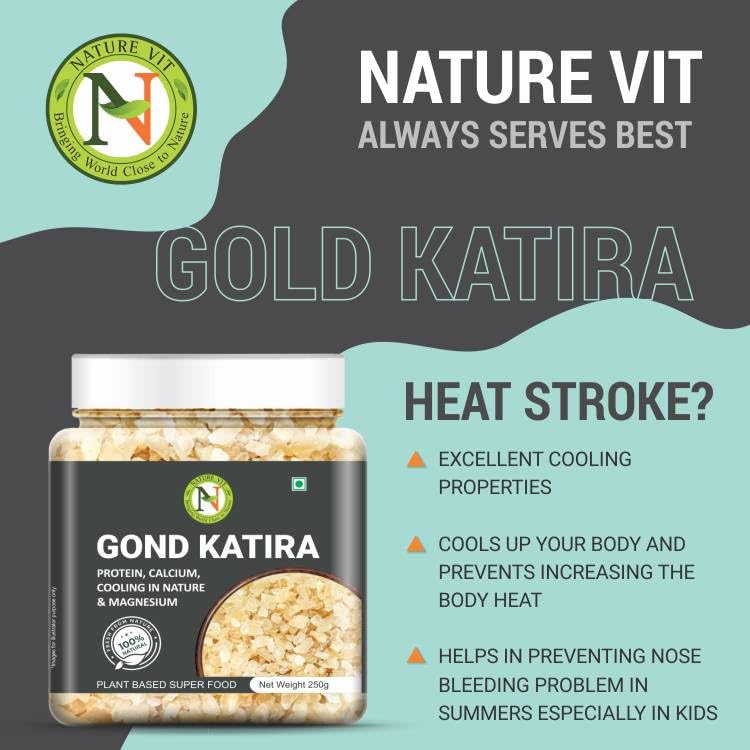 NatureVit Pure Natural Gond Katira [Edible Gum]