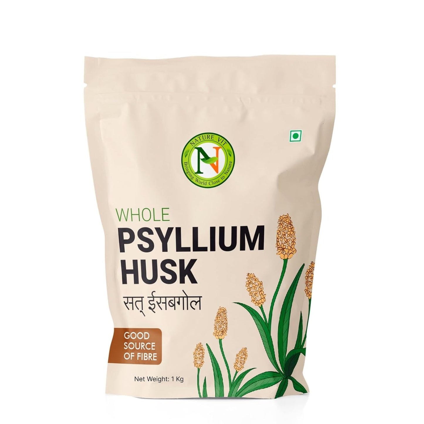 NatureVit Psyllium Whole Husk [Sat-Isabgol]