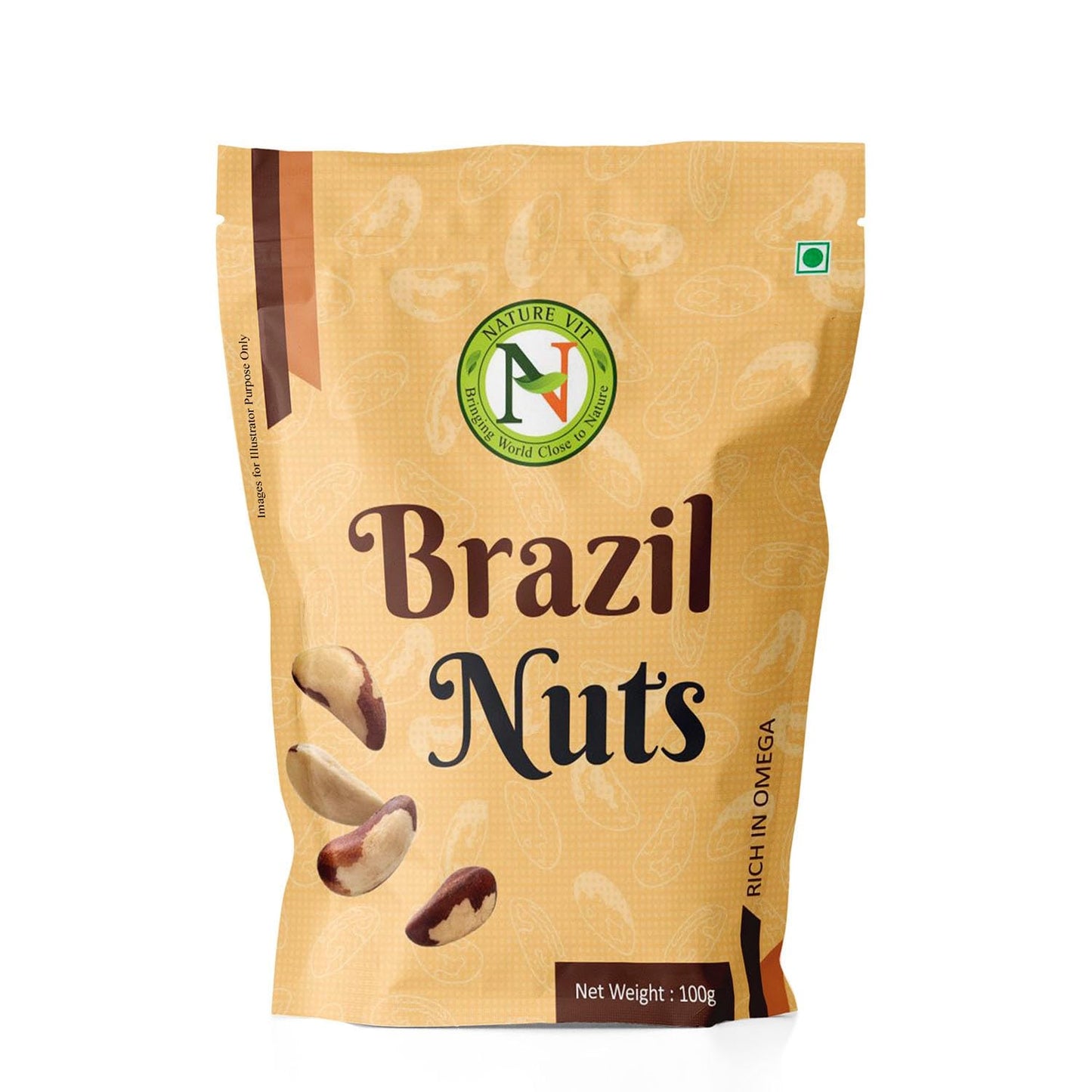 NatureVit Brazil Nuts | Premium Grade A | Rich in Selenium