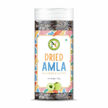 NatureVit Dried Amla  – Lightly Salted, Vitamin C-Rich Snack