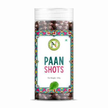 Naturevit Paan Shot | Strong Paan Flavour Candy with Betel Leaf, Gulkand & Spices | Mouth Freshener Candy for All Ages